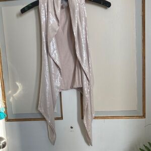 H&M Creamy pale pink Sequin Cardigan